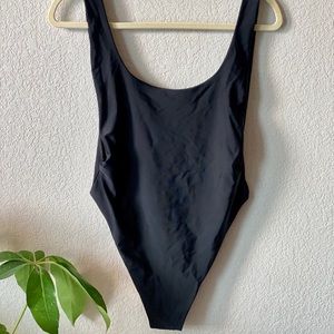 AERIE HIGH LEG CHEEKY ONE PIECE SWIMSUIT